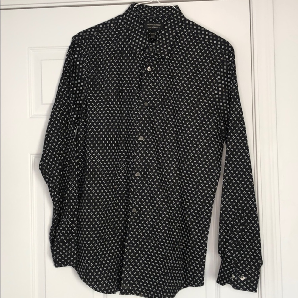 Men’s large banana republic button down